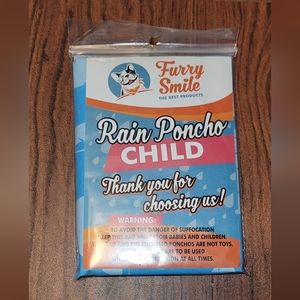 Children's rain poncho